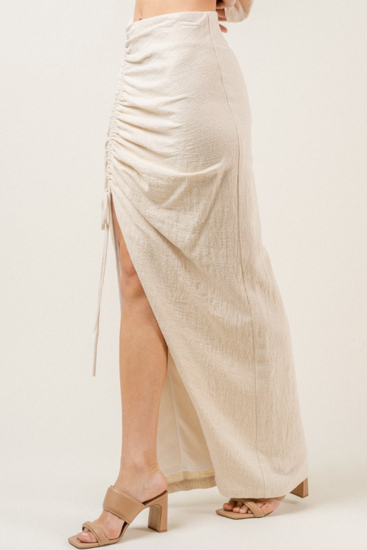 Cammie Linen Skirt