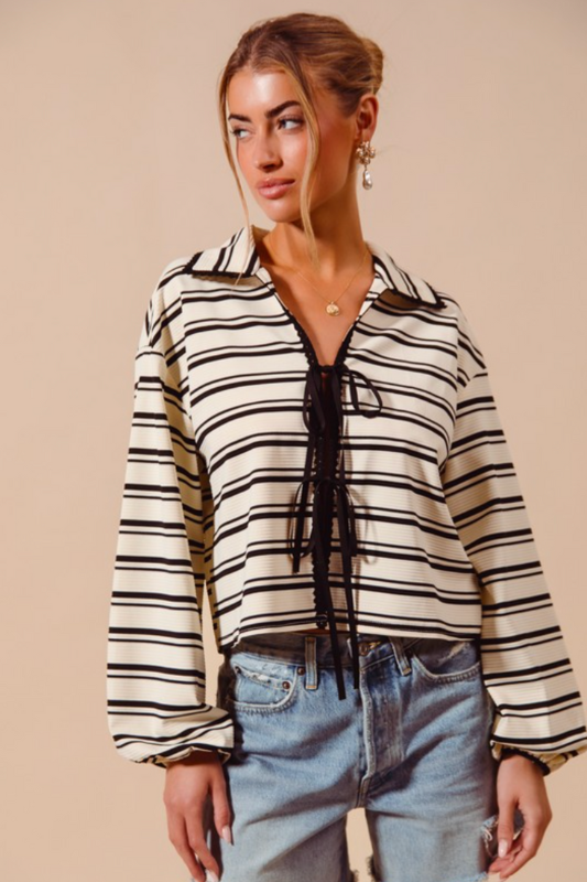 Sasha Striped Top