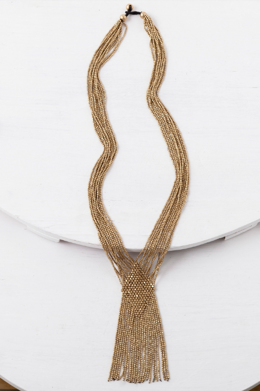 Diamond Tassel Necklace