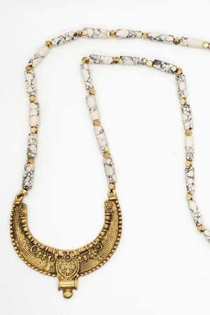 Tribal Crescent Necklace