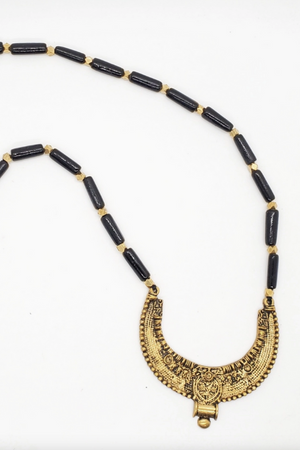 Tribal Crescent Necklace
