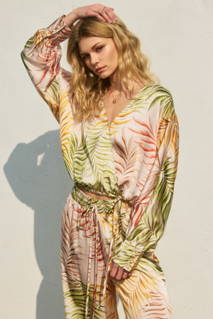 Opal Surplice Top
