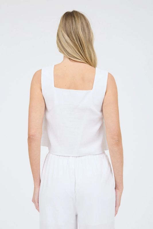 Sheila Top - White