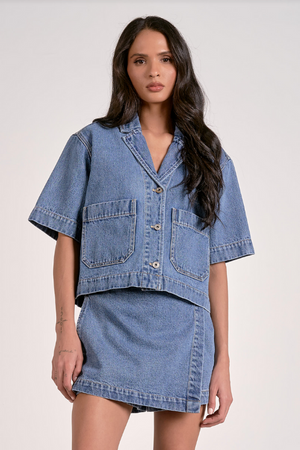 Jaclyn Denim Shacket