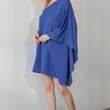 Load image into Gallery viewer, Cassie Shoulder Dress - Blue
