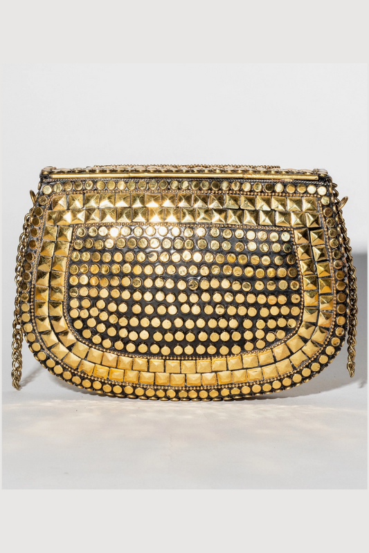 Bohemian Vintage Metal Purse