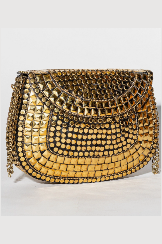Bohemian Vintage Metal Purse