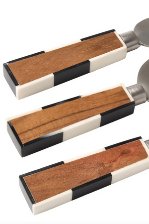 Checkered Cheese Tool Set