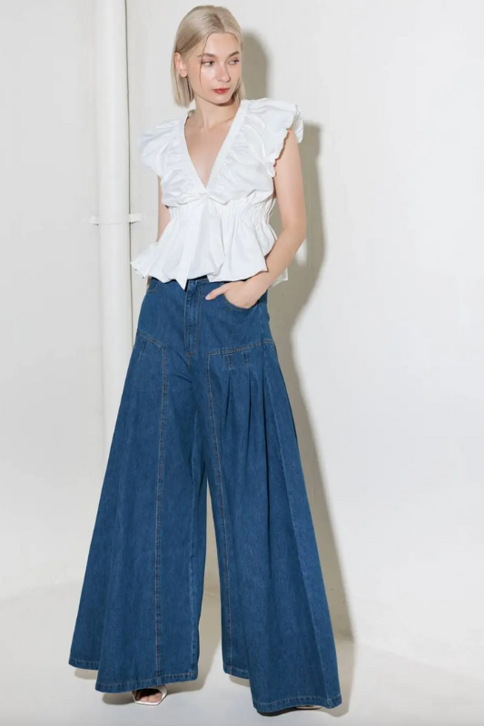 Motown Wide Leg Denim