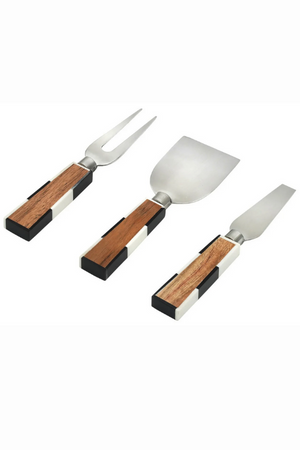 Checkered Cheese Tool Set