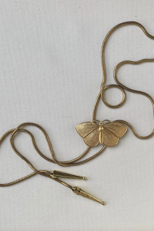 Butterfly Bolo Necklace