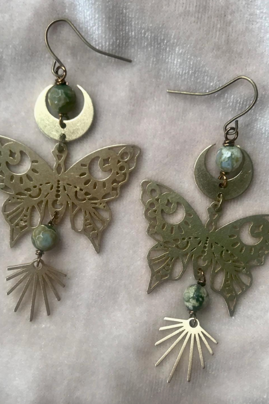 Nouveau Butterfly Earrings