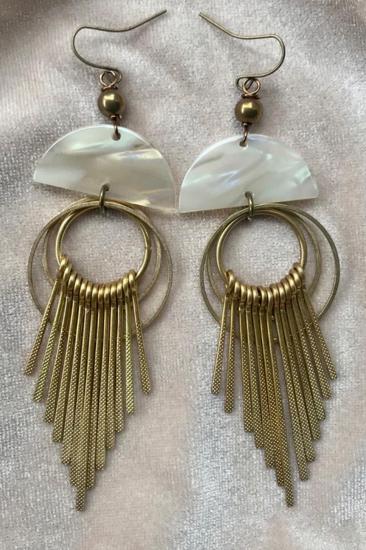 Opal Dreamcatcher Earrings