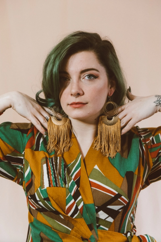 Tapestry Fringe Earrings