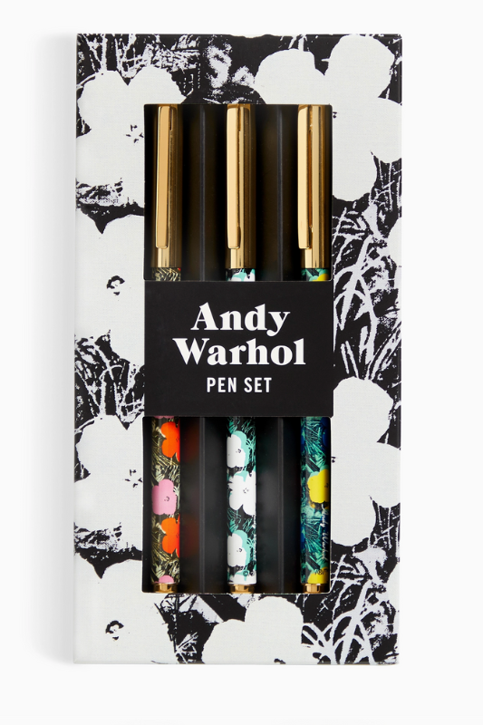 Warhol Flowers Everyday - Pen Set