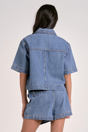 Jaclyn Denim Shacket