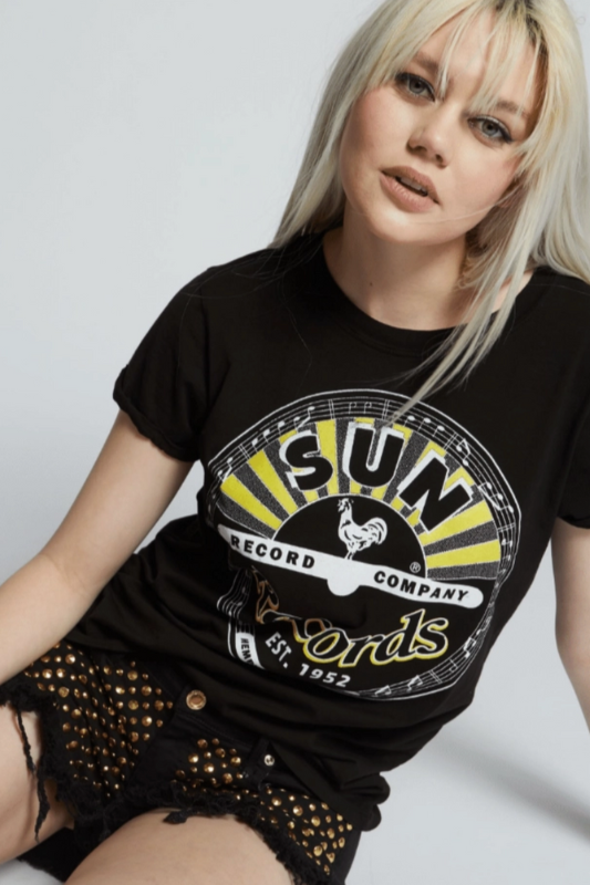 Elvis X Sun Record Tee