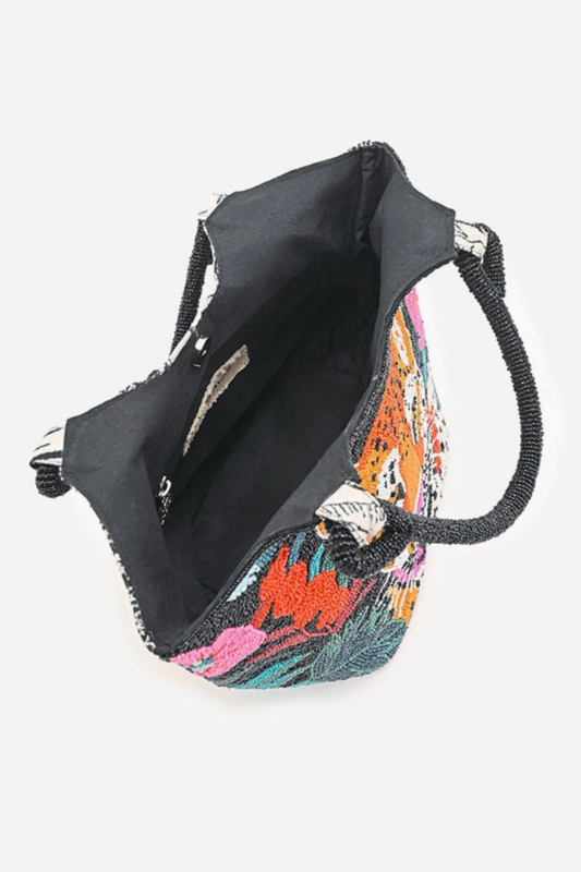 On the Prowl Beaded Handbag