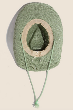 Sage Straw Cowboy Hat