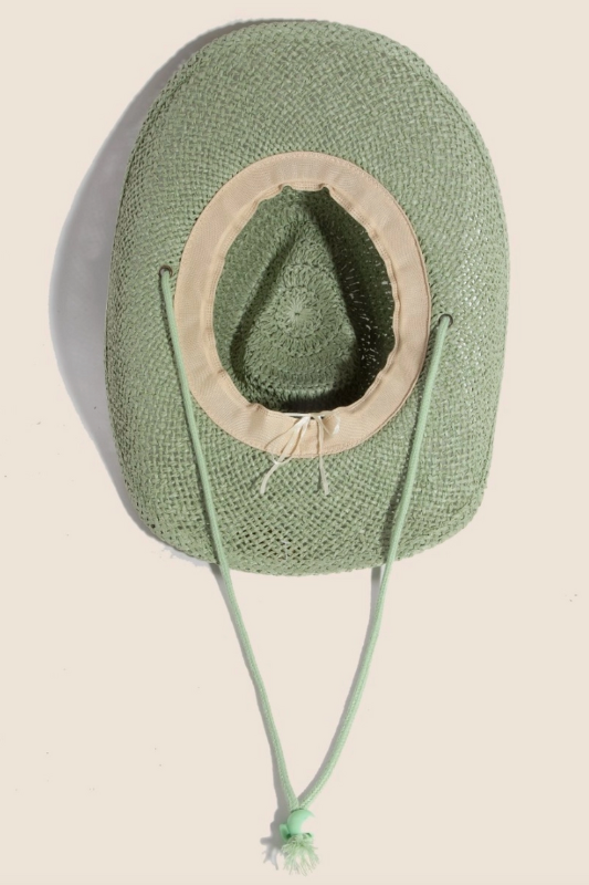 Sage Straw Cowboy Hat