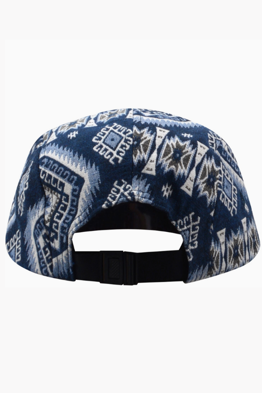 Salty Geo Jacquard 5-Panel Cap