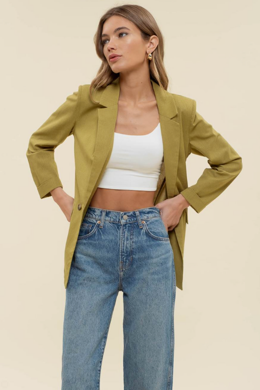 Nine to Five Blazer - Kiwi