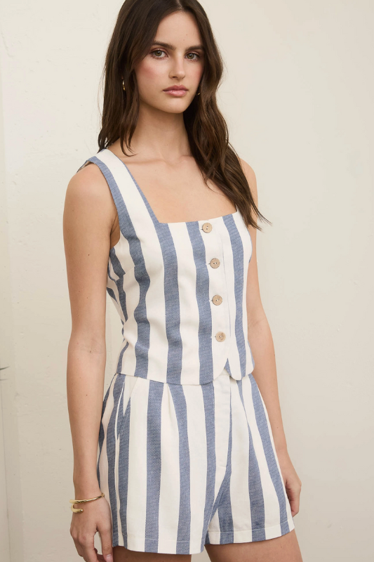 Sawyer Stripe Vest