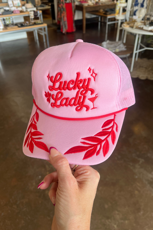 "Lucky Lady" Trucker Hat