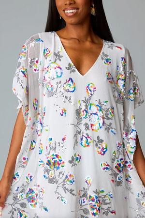 Atlas Sequin Caftan