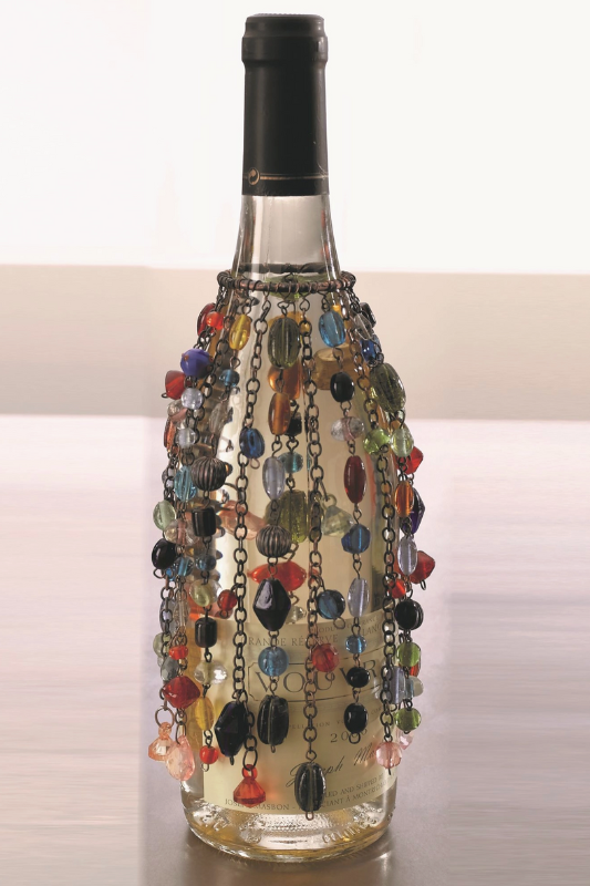 Beaded Bottle Cover