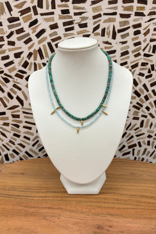 Mini Spike Layering Necklace