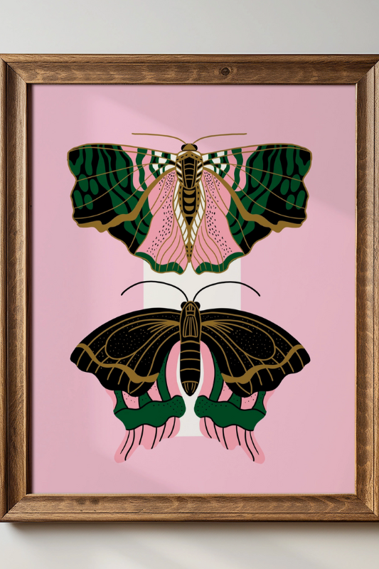 Deco Moths
