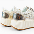 Load image into Gallery viewer, Jessy Patched Sneaker - Gold
