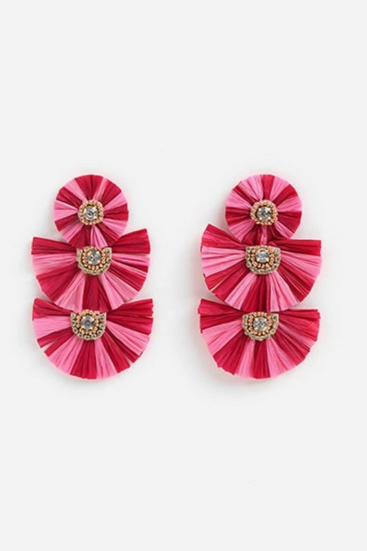 Raffia Earrings