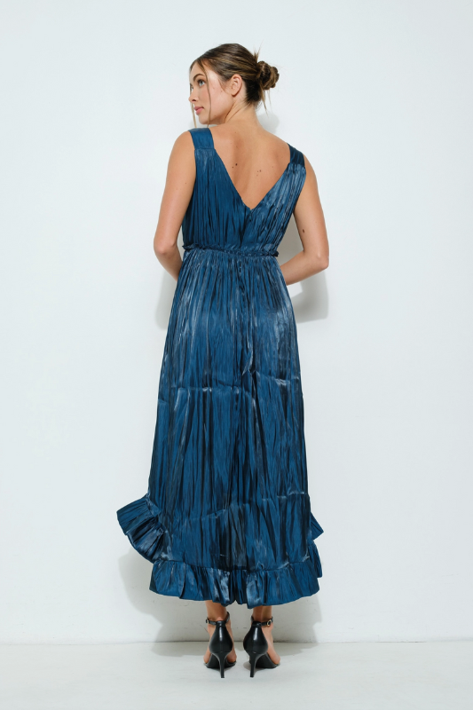 Flora Ruffle Midi Dress