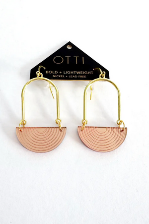 Slime Half Moon Earrings