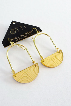 Slime Half Moon Earrings
