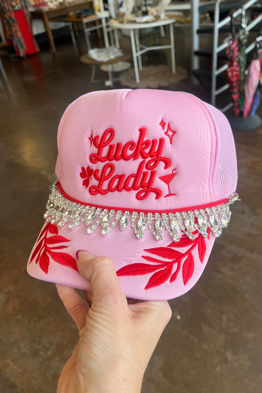 "Lucky Lady" Trucker Hat