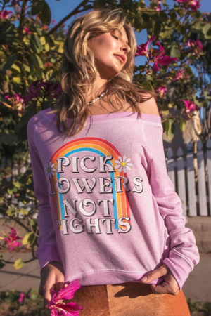 Pick Flowers Sweater