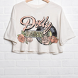 Load image into Gallery viewer, Dolly Record Cropped Tee
