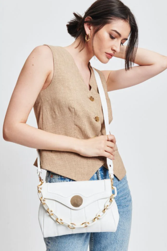 Larisa Crossbody - White