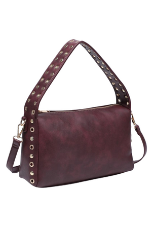 Jane Crossbody - Burgundy