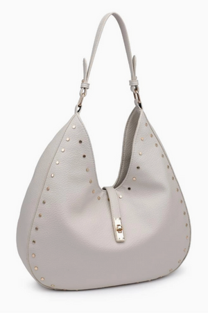 Olivia Hobo Bag - Cream