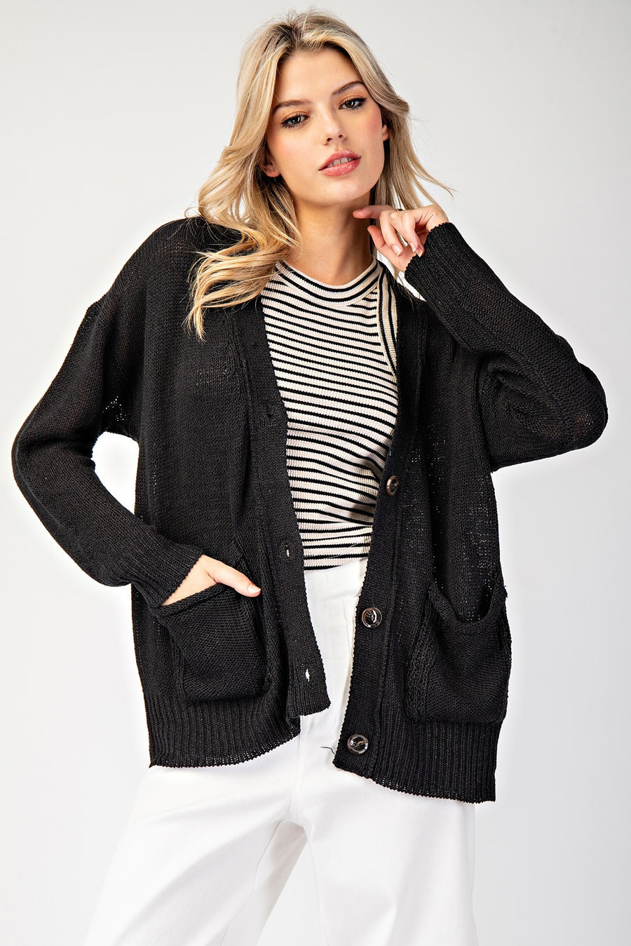 Maeve Cardigan - Black