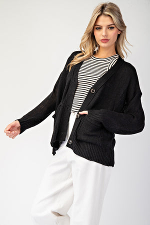 Maeve Cardigan - Black