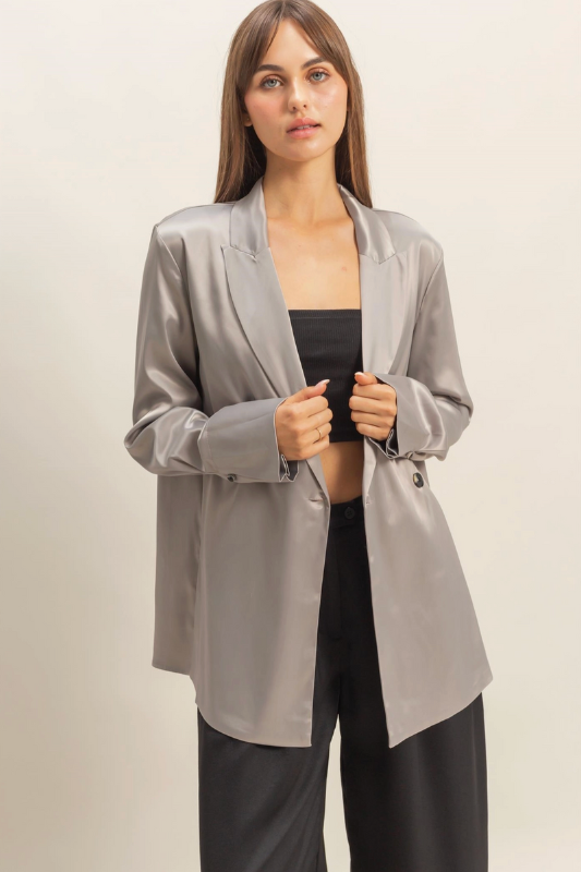 Satin Affair Blazer