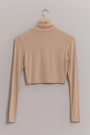 Callen Cropped Turtleneck