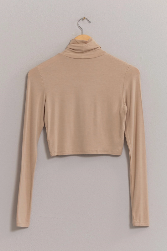 Callen Cropped Turtleneck