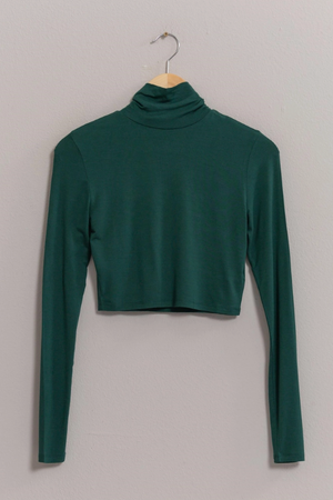 Callen Cropped Turtleneck