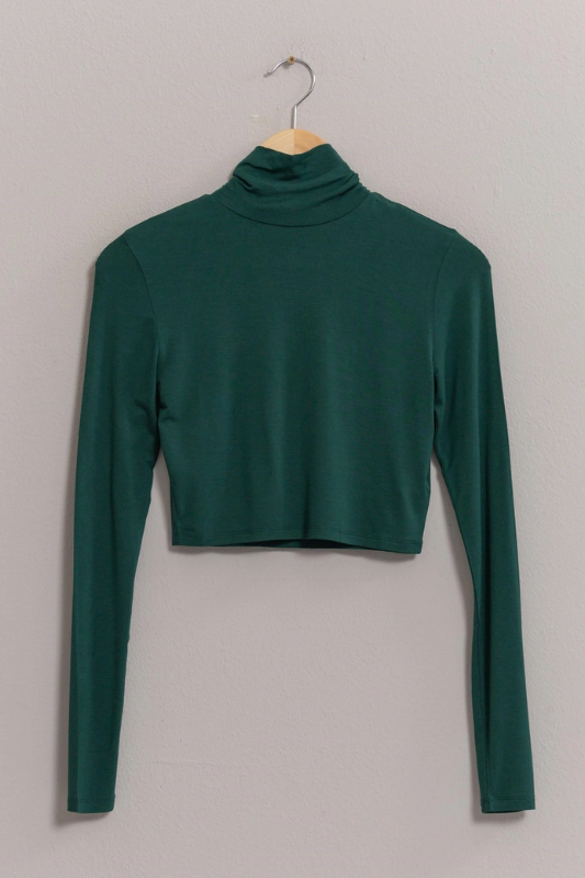 Callen Cropped Turtleneck